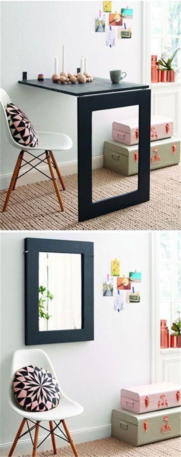 15+ Superb Folding Furniture Ideas to Save Space