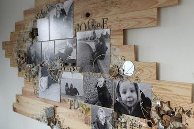 Turn used wood into beautiful paintings for decoration