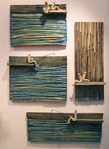 Turn used wood into beautiful paintings for decoration