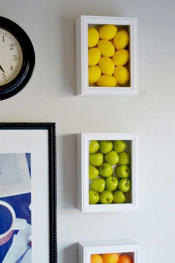 Amazing frames to decorate the kitchen