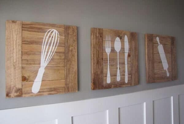 Amazing frames to decorate the kitchen