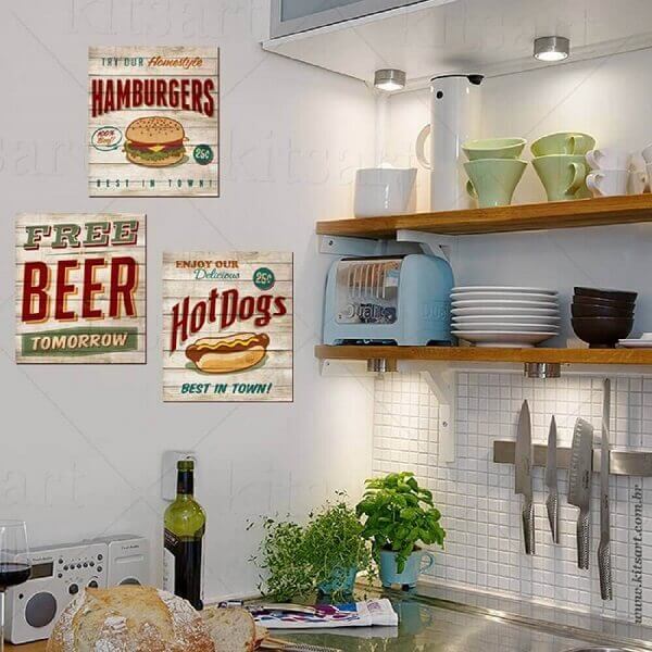 frames to decorate the kitchen 6
