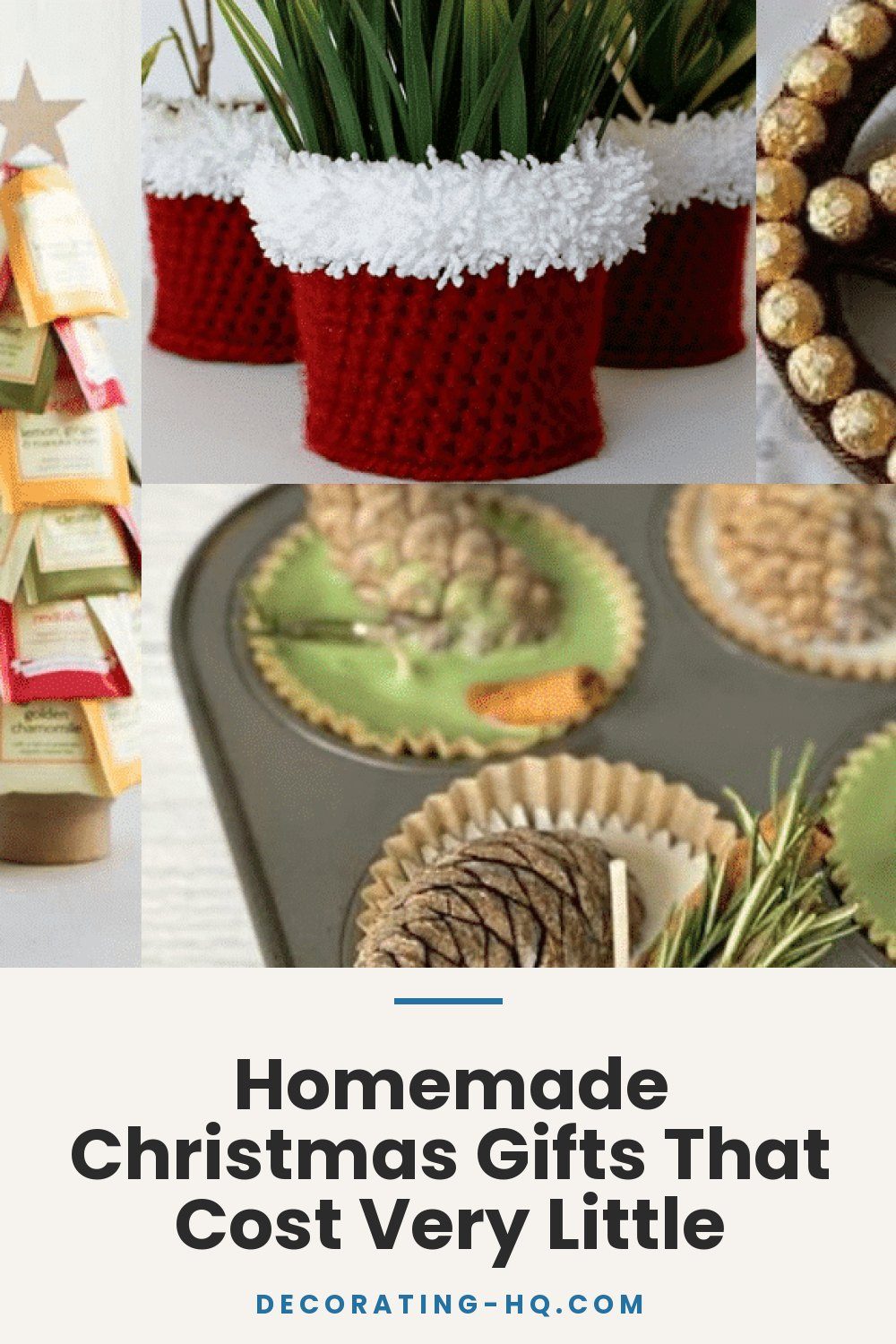 Homemade Christmas Gifts That Cost Very Little