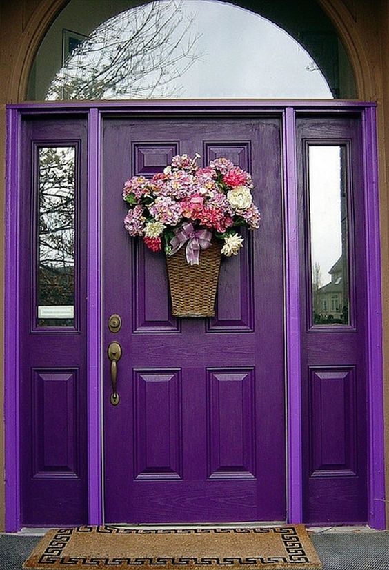 Front door color ideas and their meaning