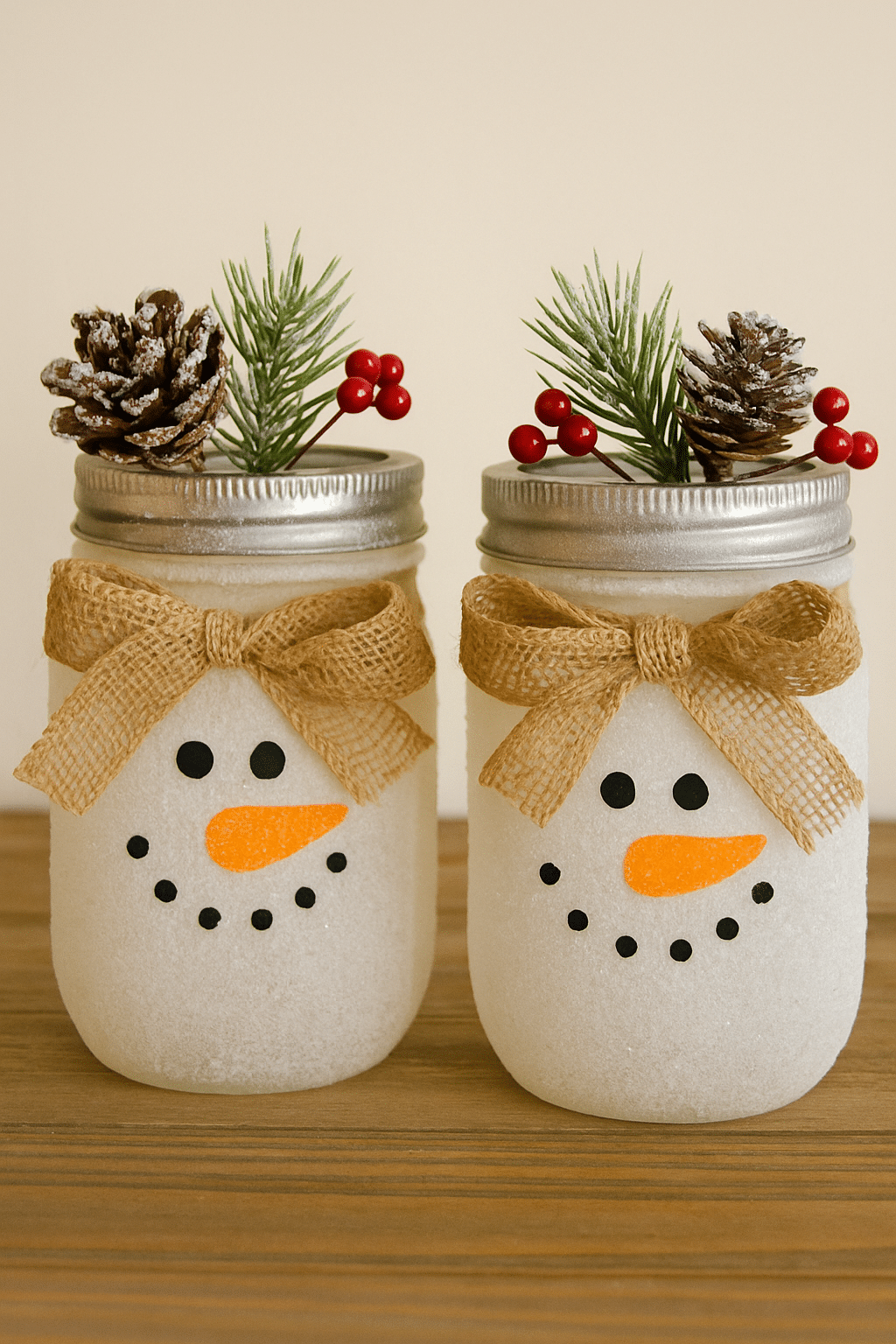 frosted mason jar glass container ideas