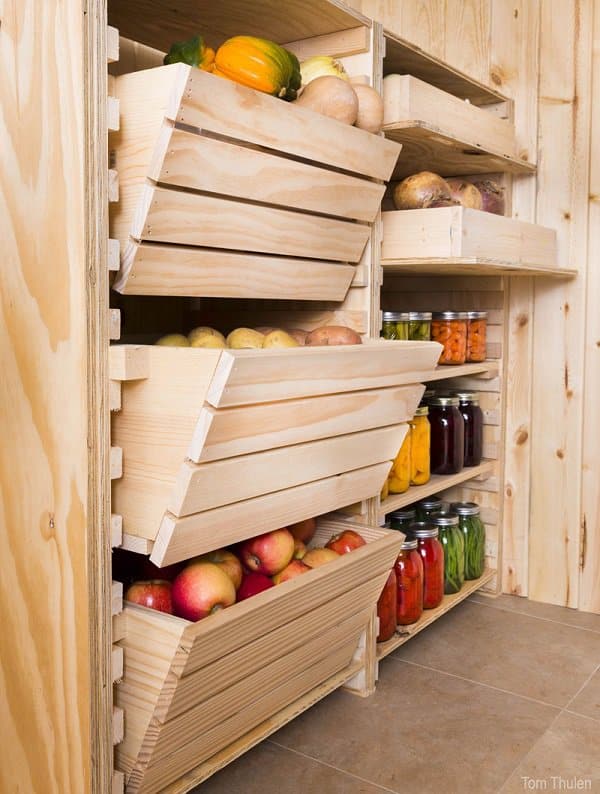 10+ Amazing Fruit And Vegetables Storage Ideas