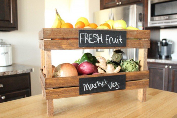 10+ Amazing Fruit And Vegetables Storage Ideas