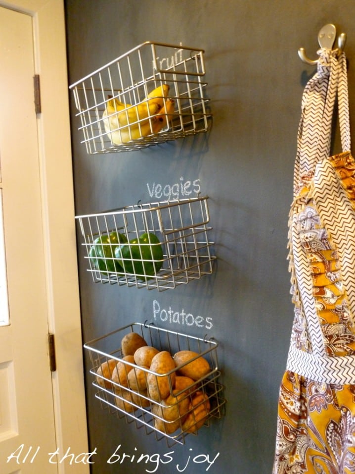 10+ Amazing Fruit And Vegetables Storage Ideas