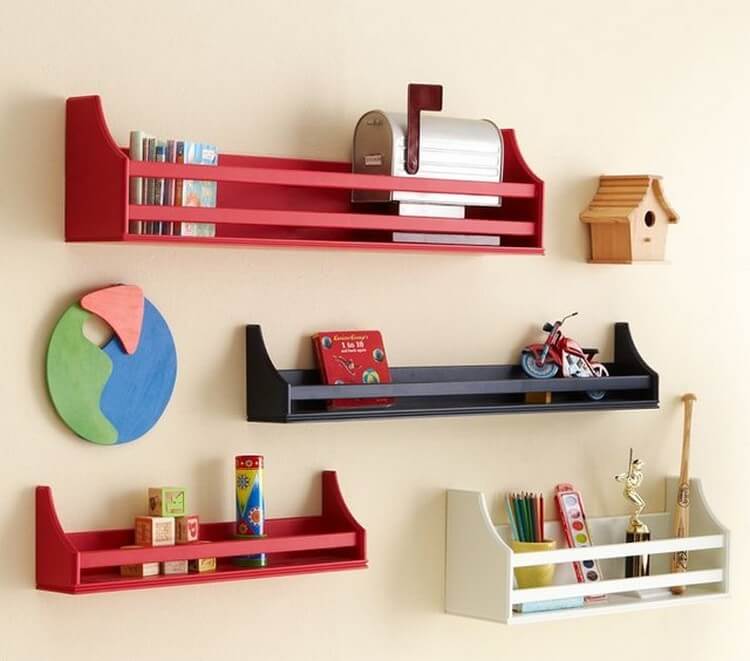 functional stylish wall shelves 11