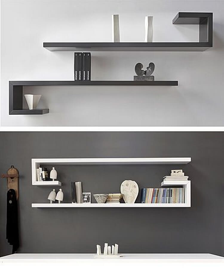 functional stylish wall shelves 7