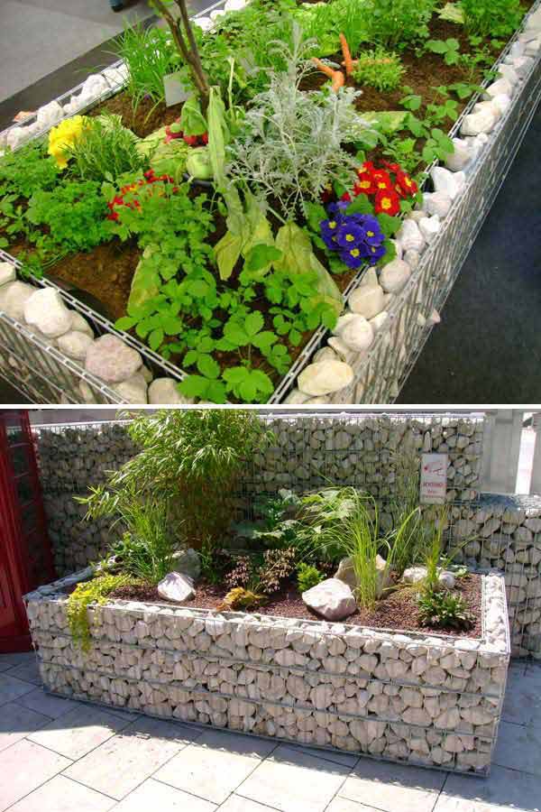 20+ Lovely DIY Gabion Ideas To Enhance Outdoor Space