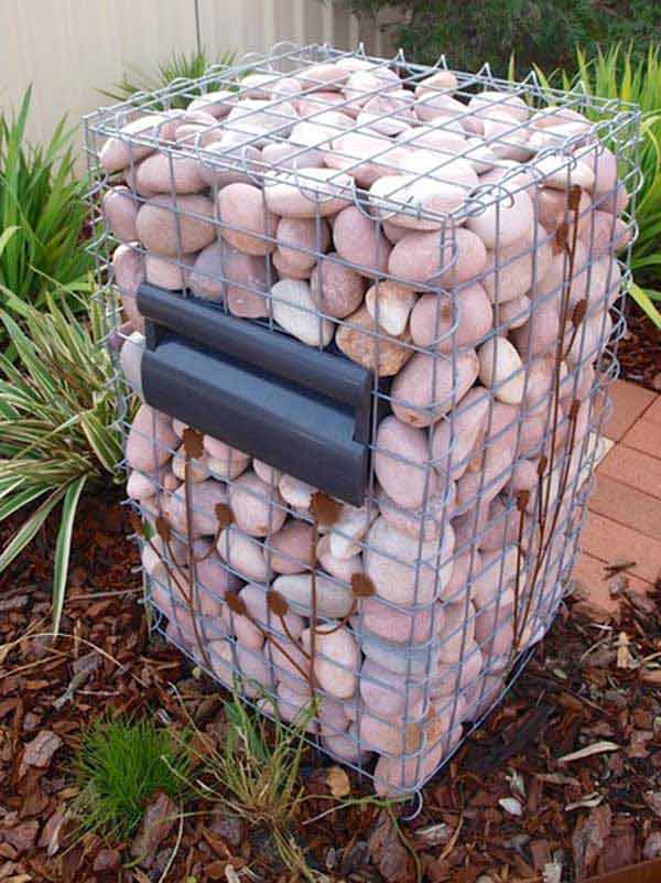 20+ Lovely DIY Gabion Ideas To Enhance Outdoor Space