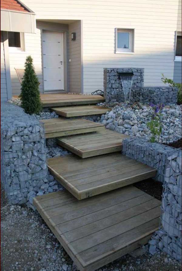 20+ Lovely DIY Gabion Ideas To Enhance Outdoor Space