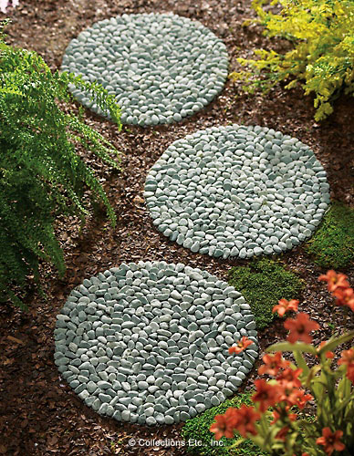 garden decor with stones 4