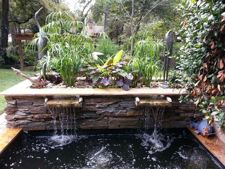 15+ Awesome Garden Fountains and Water Ponds