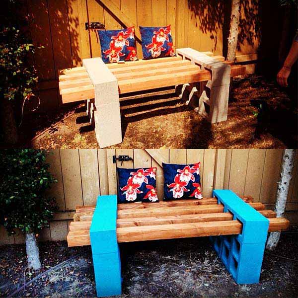 Awesome Outside Seating Ideas with Recycled Items