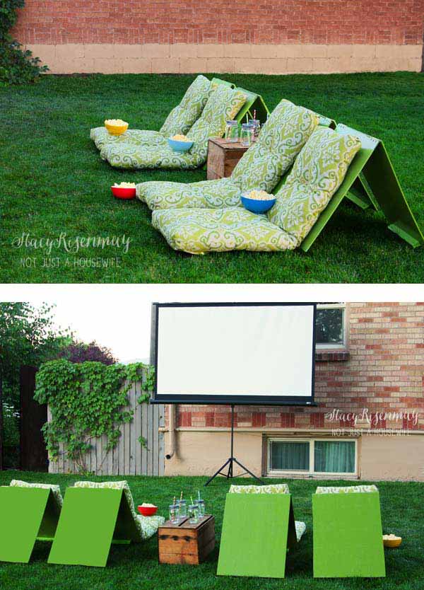 Awesome Outside Seating Ideas with Recycled Items