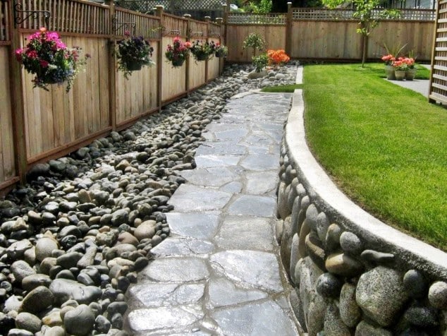 15 Awesome Garden Design With Stones and Rocks