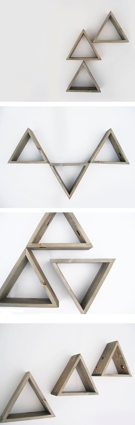 DIY Geometric Shelves That Will Add Dimension In Your Room