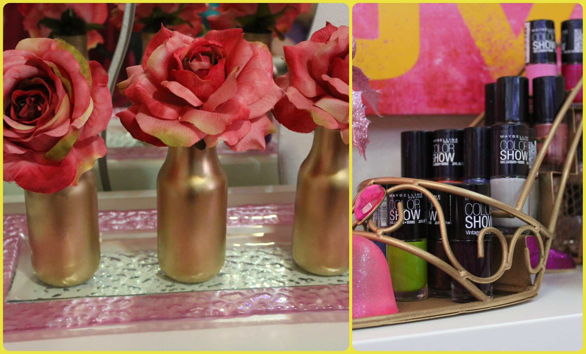 15+ Awesome Ideas for DIY Gold Decor