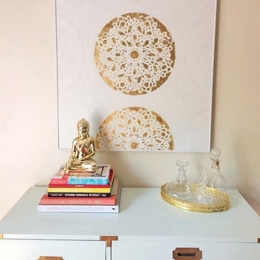 15+ Awesome Ideas for DIY Gold Decor