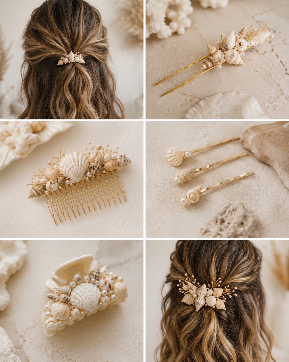 Hair Accessories Made with Seashells: Elegant Coastal Ideas to Make and Wear Hair Accessories Made with Seashells: Elegant Coastal Ideas to Make and Wear hair accessories made with seashells 5