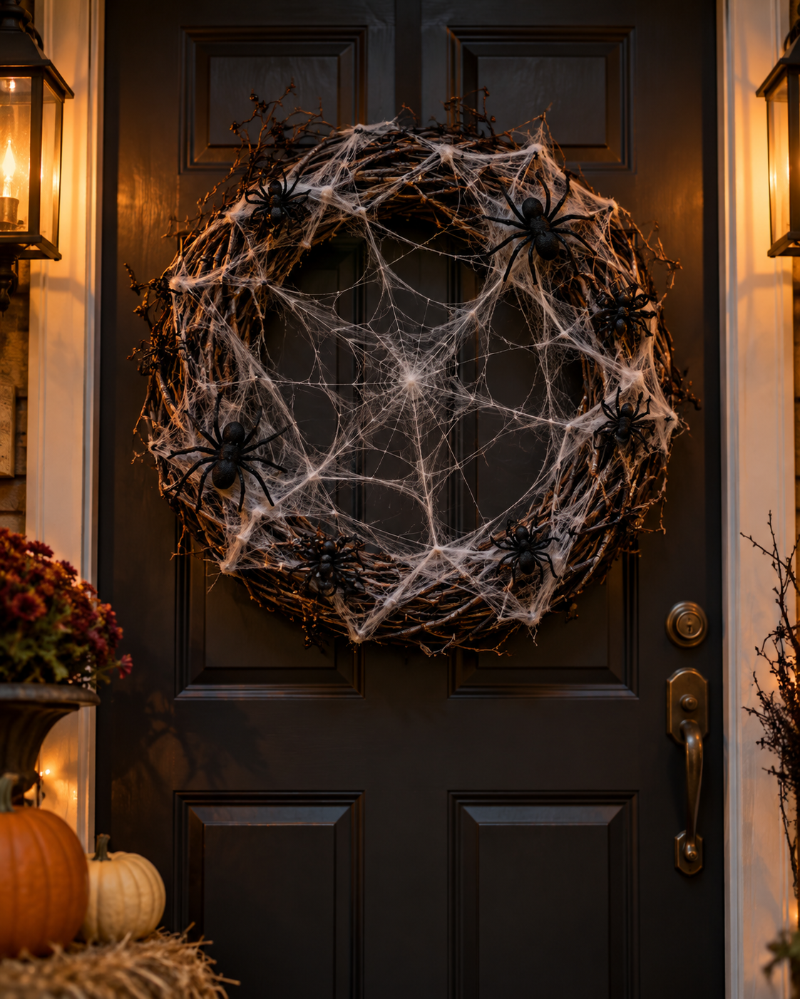 Halloween Door Garlands: Spooky, Stylish and Easy Ideas Halloween Door Garlands: Spooky, Stylish and Easy Ideas halloween door garlands 1