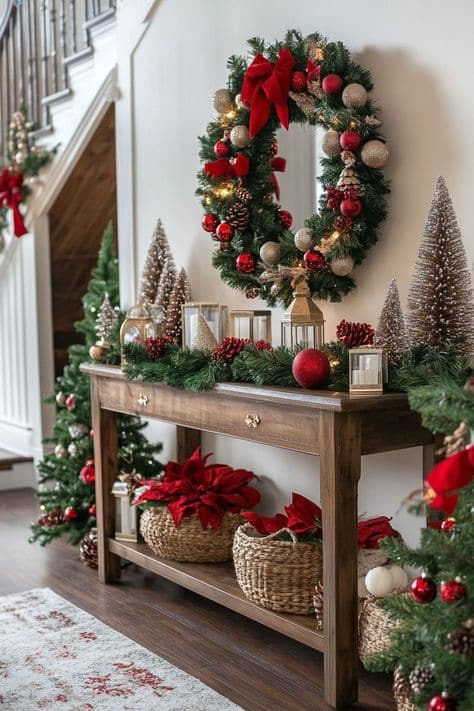 hallway christmas decor ideas for your home 1