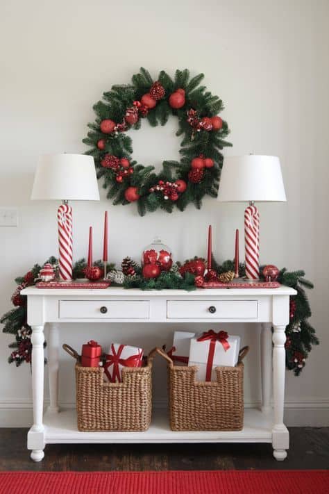 hallway christmas decor ideas for your home 2