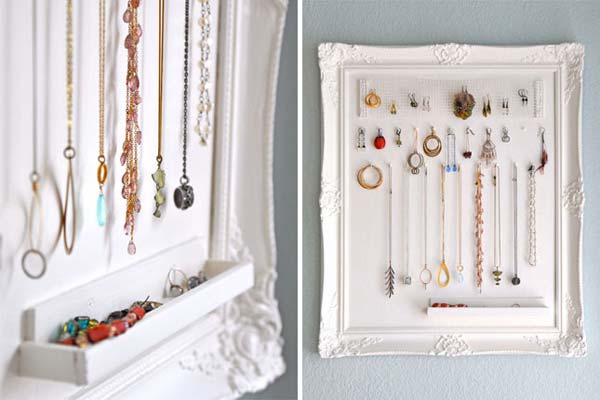 hanger ideas for your jewelry storage 4