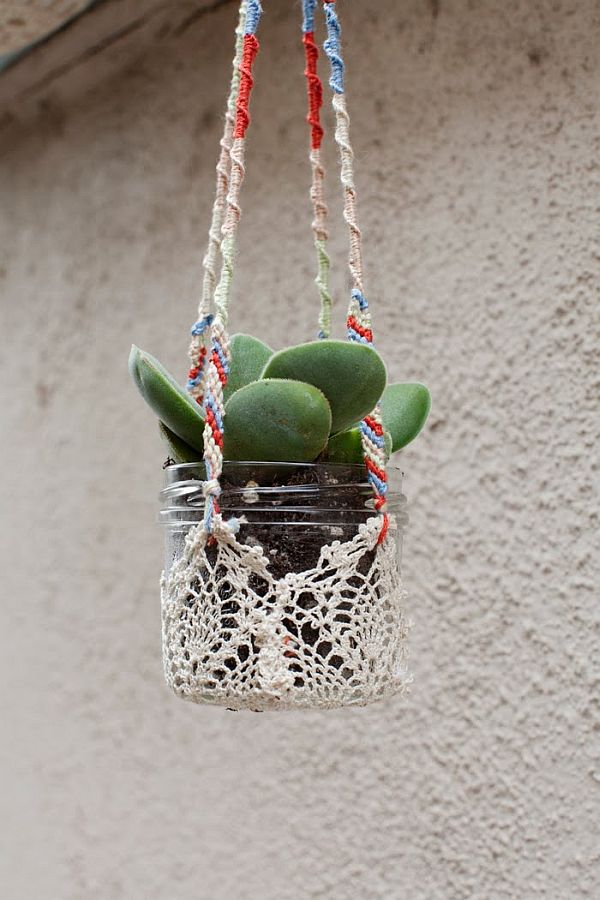 15+ Fabulous DIY Hanging Planters