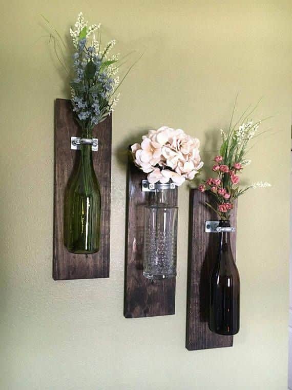 hanging wall vase ideas 2