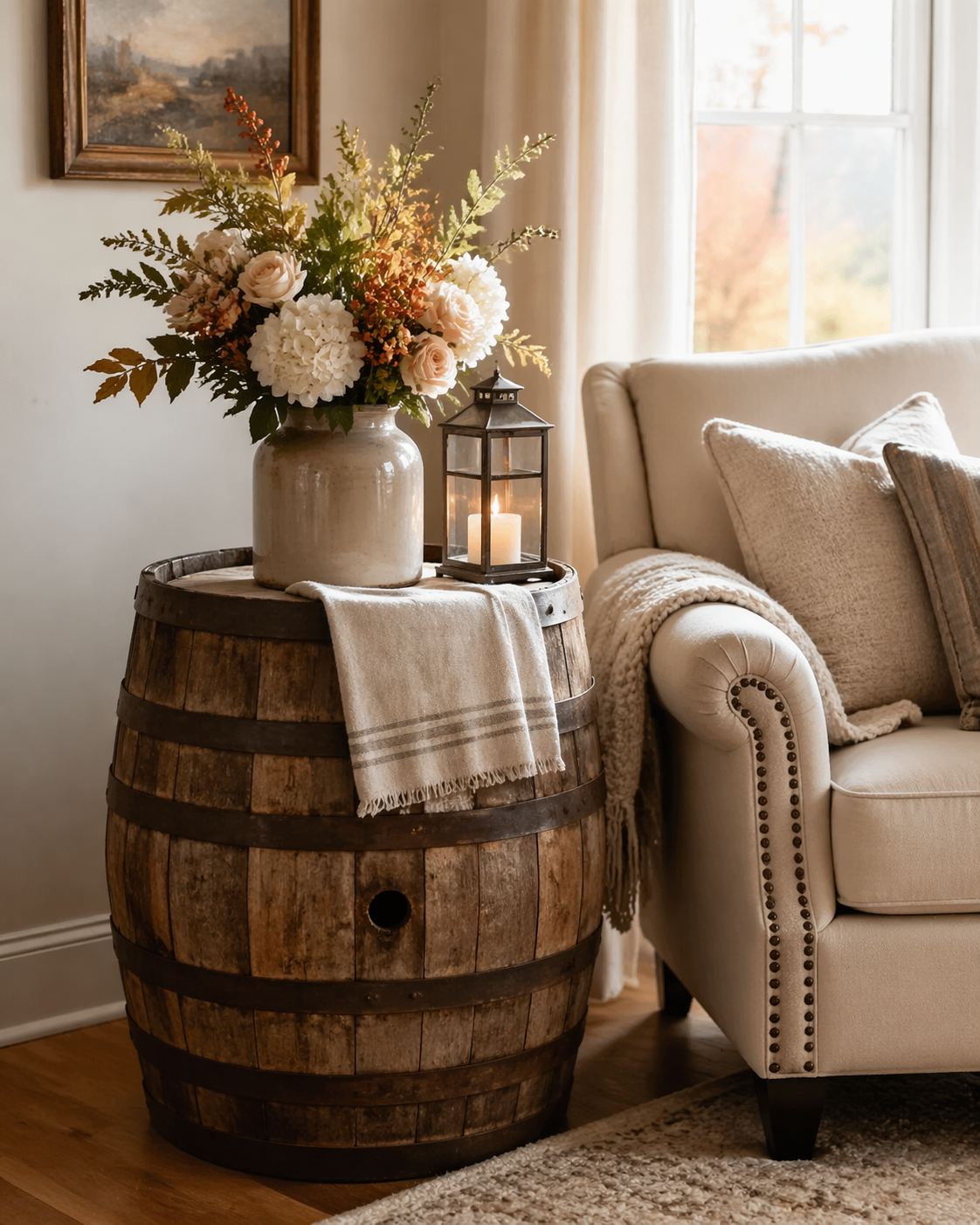 How to Decorate a Barrel Creative Ideas for Any Space How to Decorate a Barrel Creative Ideas for Any Space how to decorate a barrel 5