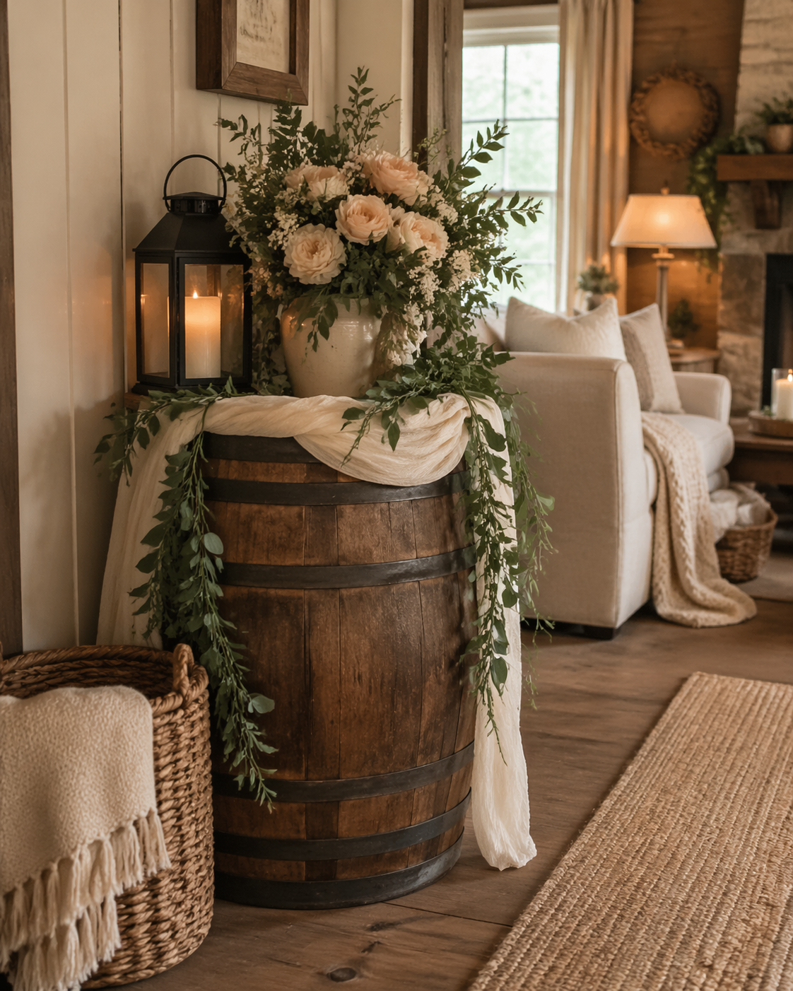 How to Decorate a Barrel Creative Ideas for Any Space How to Decorate a Barrel Creative Ideas for Any Space how to decorate a barrel 7