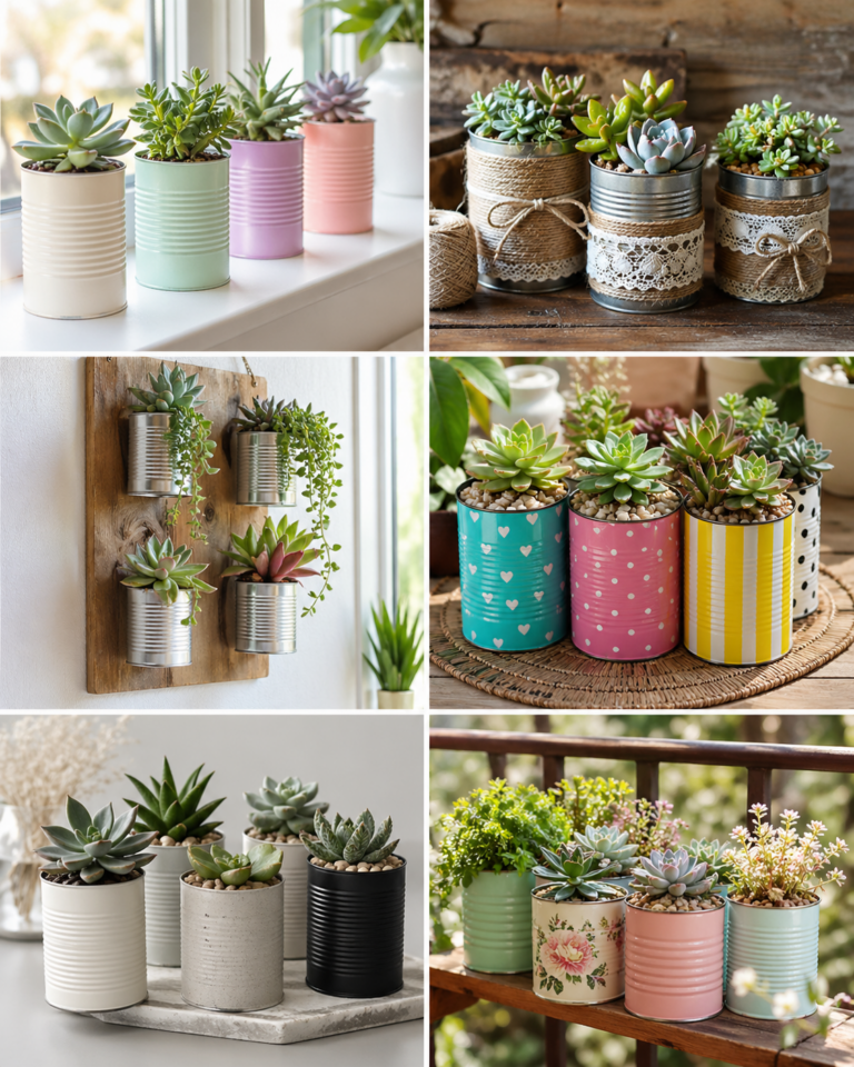 How to Grow Mini Succulents in Tin Cans Step by Step How to Grow Mini Succulents in Tin Cans Step by Step how to grow mini succulents in tin cans 2