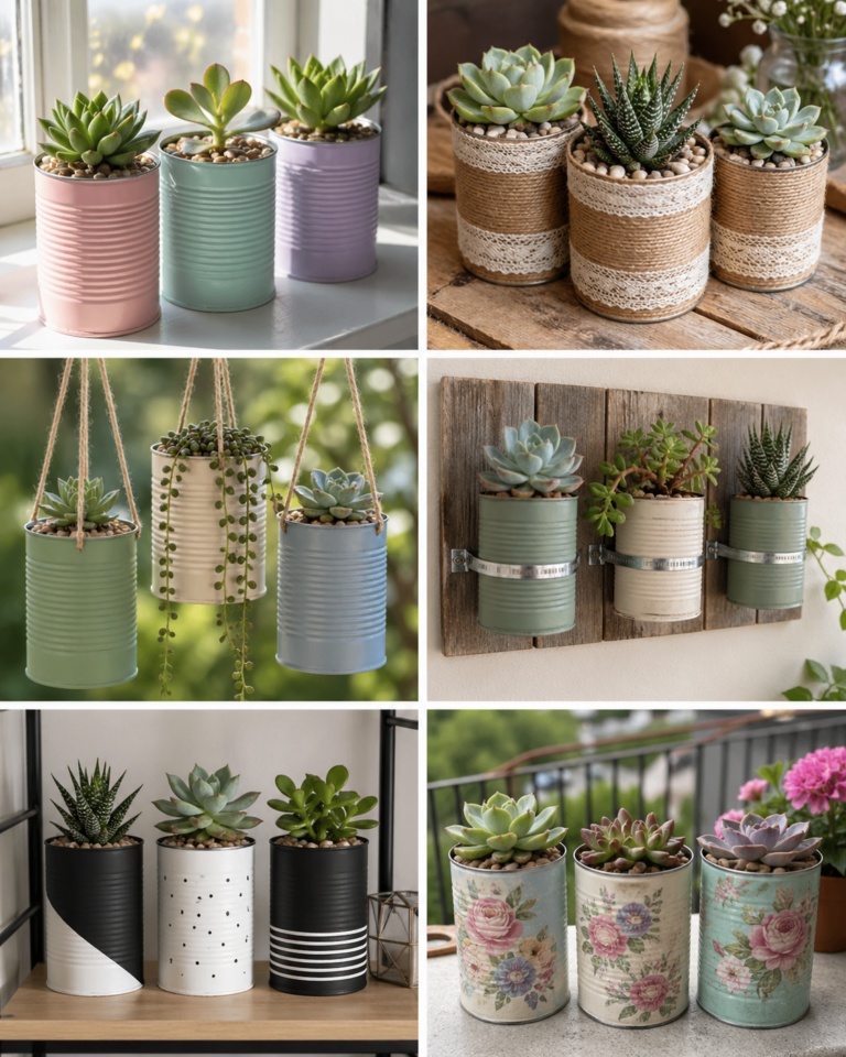 How to Grow Mini Succulents in Tin Cans Step by Step How to Grow Mini Succulents in Tin Cans Step by Step how to grow mini succulents in tin cans 4