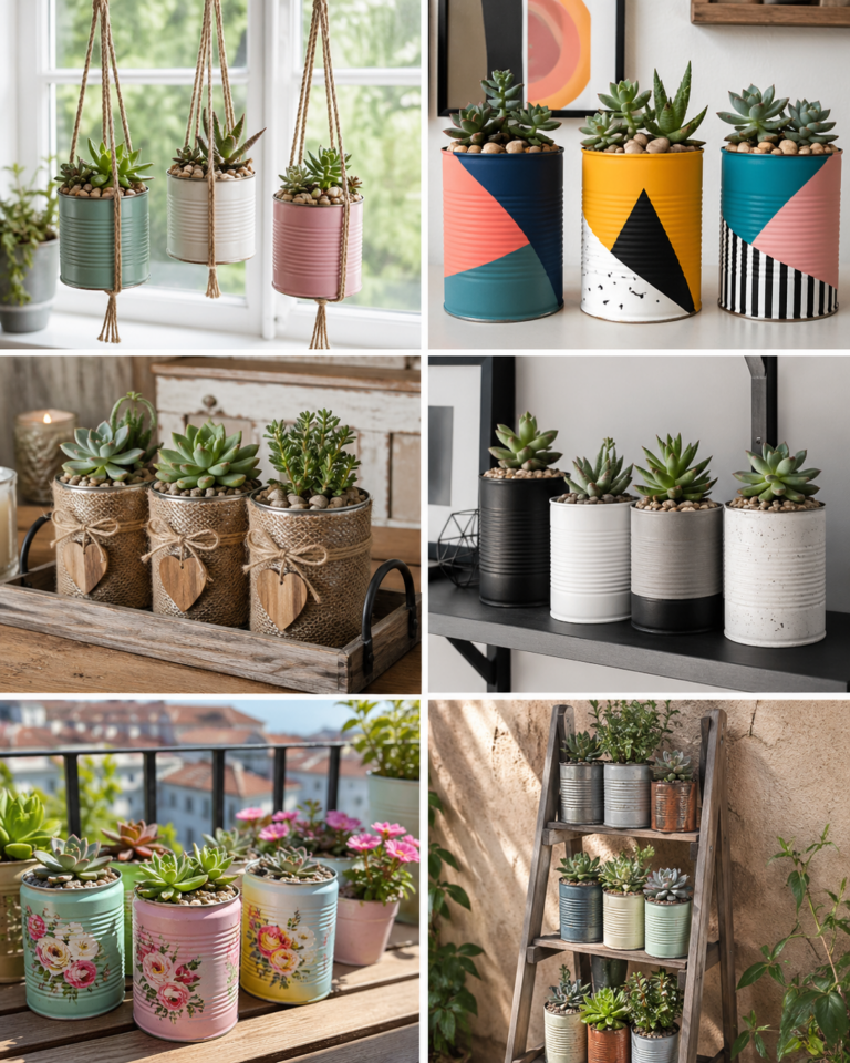How to Grow Mini Succulents in Tin Cans Step by Step How to Grow Mini Succulents in Tin Cans Step by Step how to grow mini succulents in tin cans 8