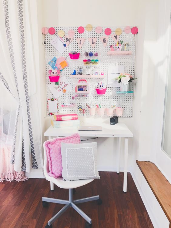 How to use pegboard in decoration