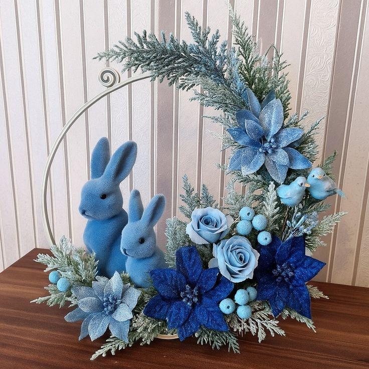 hula hoop easter decor