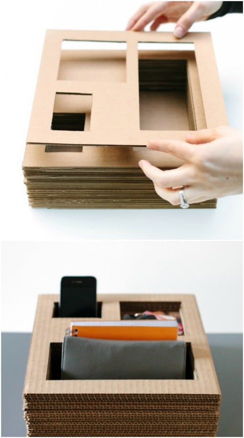 30+ DIY Repurposing Ideas For Cardboard Boxes