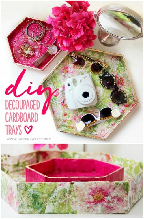 30+ DIY Repurposing Ideas For Cardboard Boxes