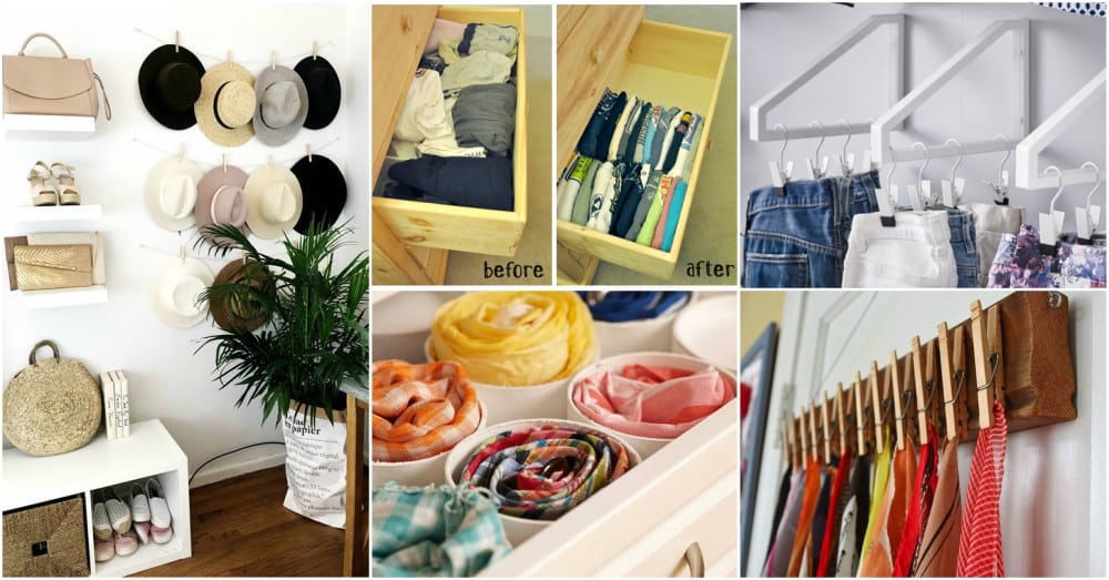 ideas clothing storage tips