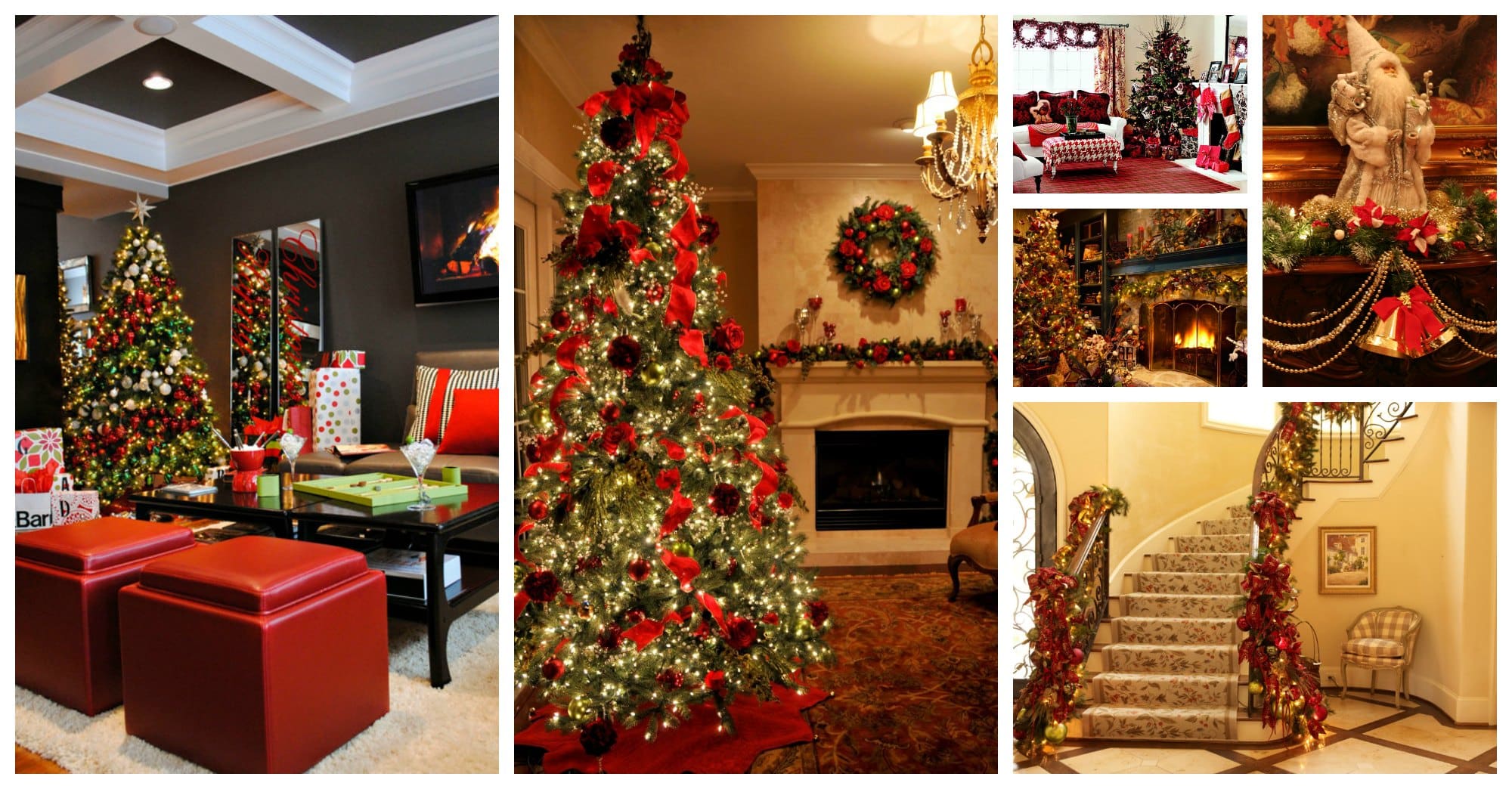 ideas decorate your living room for christmas