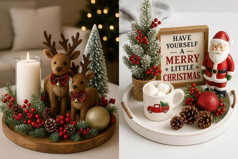 Ideas for a Decorative Christmas Tray That Transforms Your Holiday Décor ideas for a decorative christmas tray