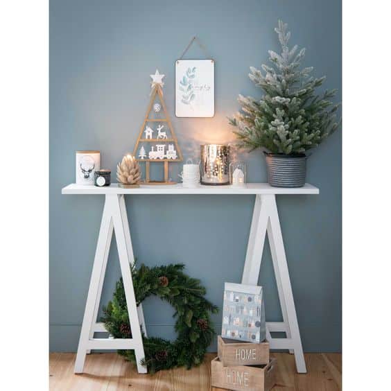 ideas for decorating the entryway for christmas 1