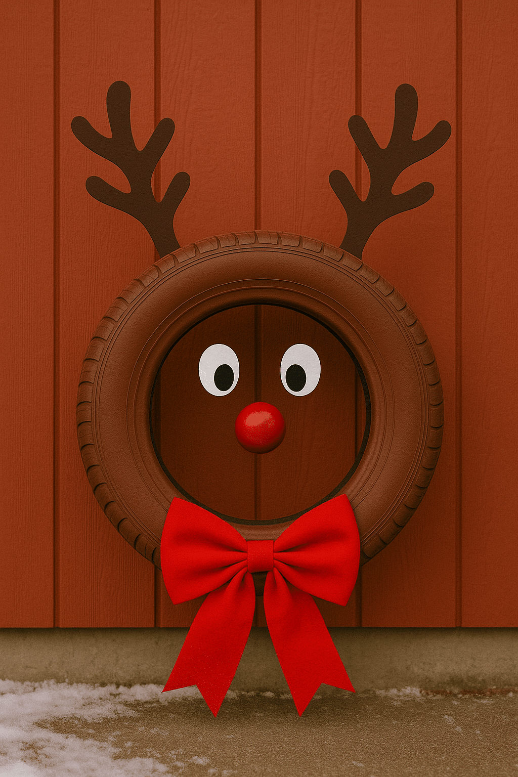 ideas for decorating tires for christmas 6