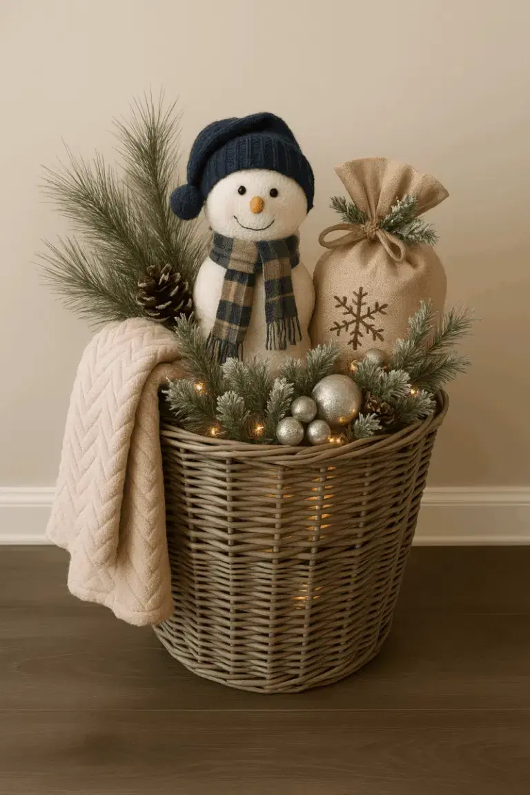 Ideas for Decorating with Baskets at Christmas: Creative, Cozy & Stylish Holiday Inspiration ideas for decorating with baskets at christmas 1