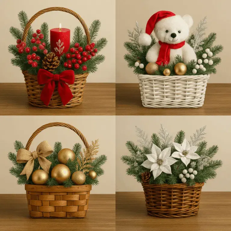 Ideas for Decorating with Baskets at Christmas: Creative, Cozy & Stylish Holiday Inspiration ideas for decorating with baskets at christmas 2