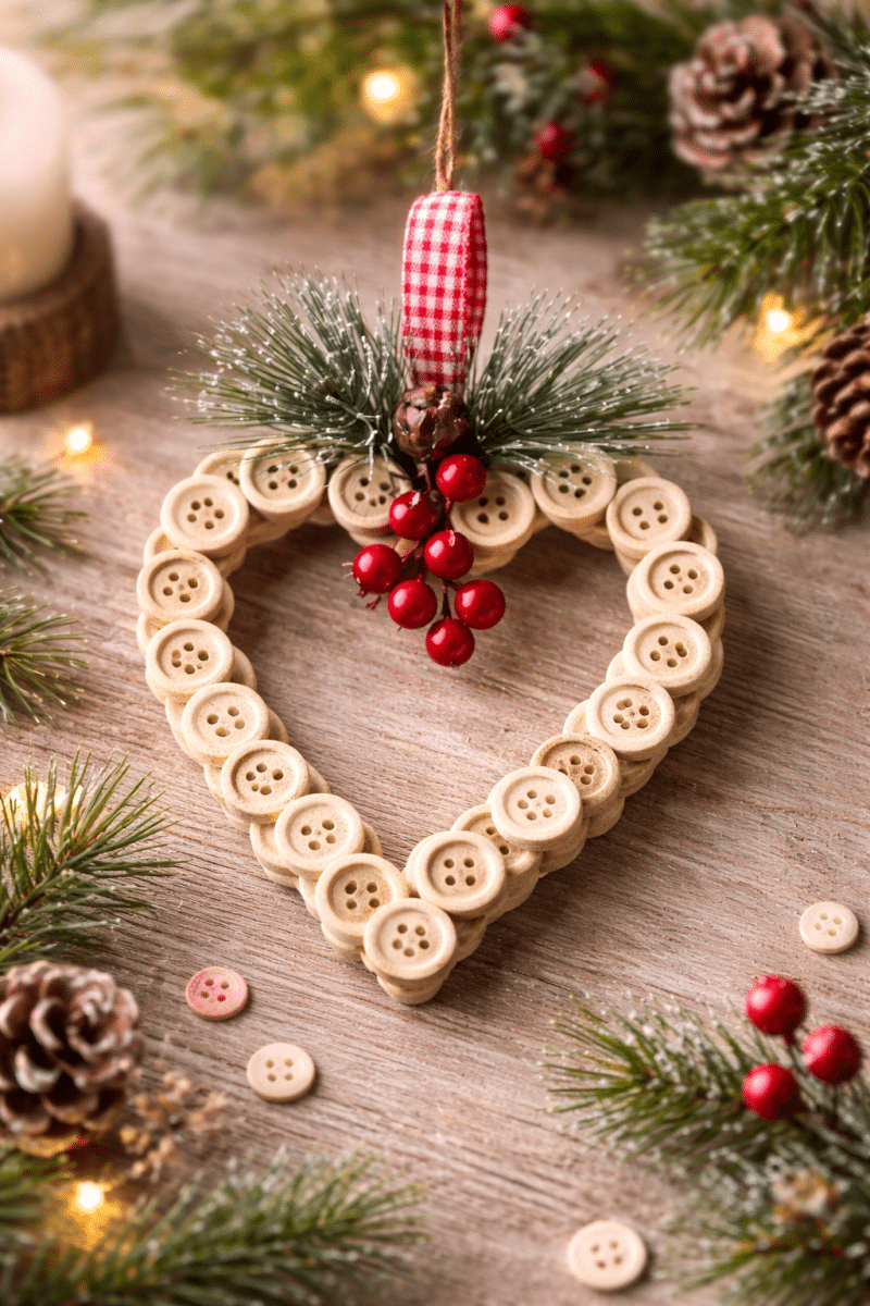 ideas for hearts made with buttons 6