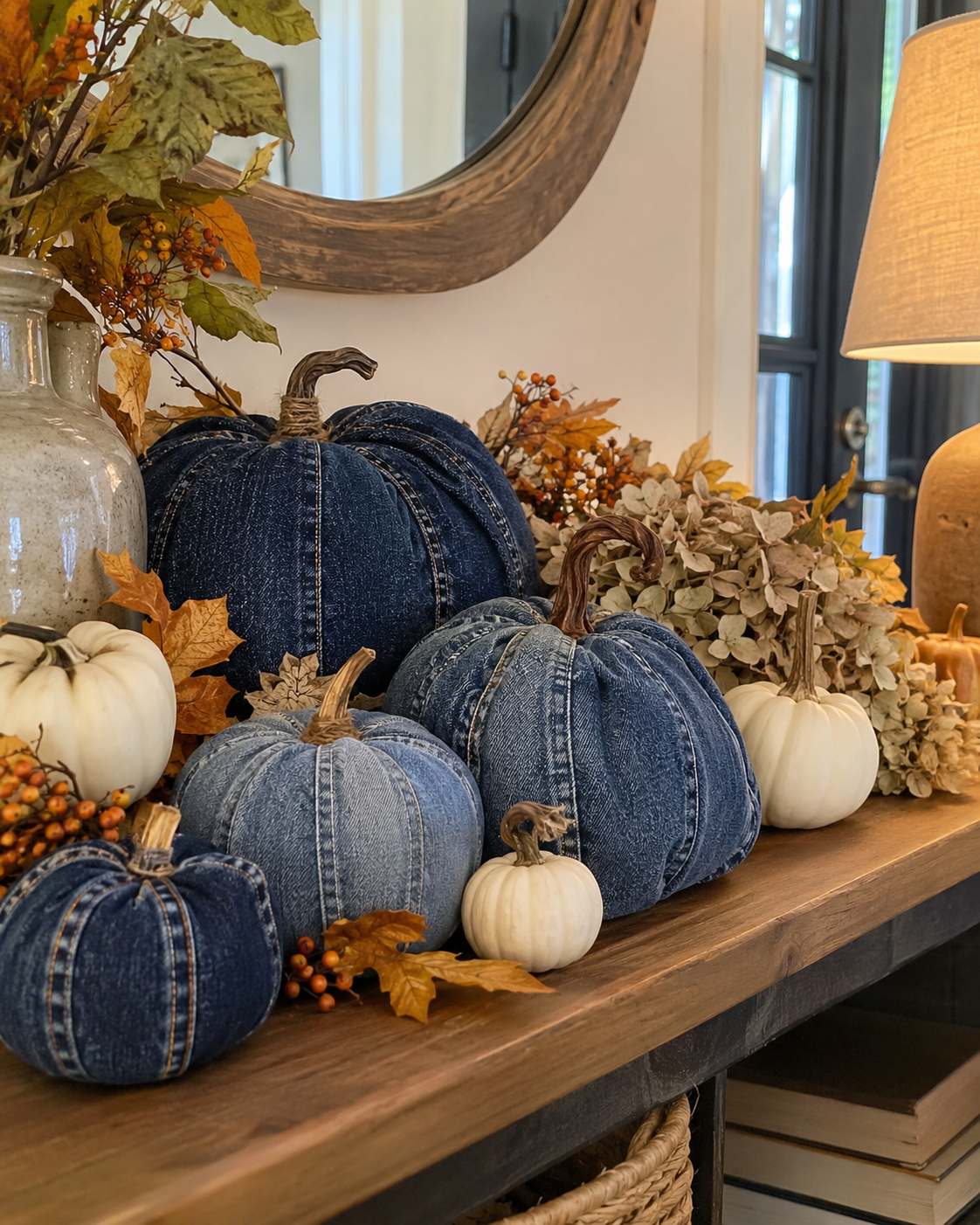 Ideas for Making Pumpkins with Denim Fabric Ideas for Making Pumpkins with Denim Fabric ideas for making pumpkins with denim fabric 4